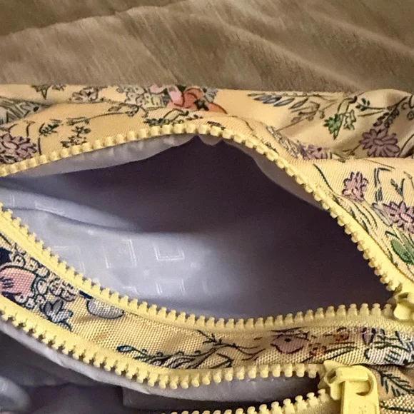 Vera Bradley Floral Sling Backpack in Yellow - Picture 9 of 9